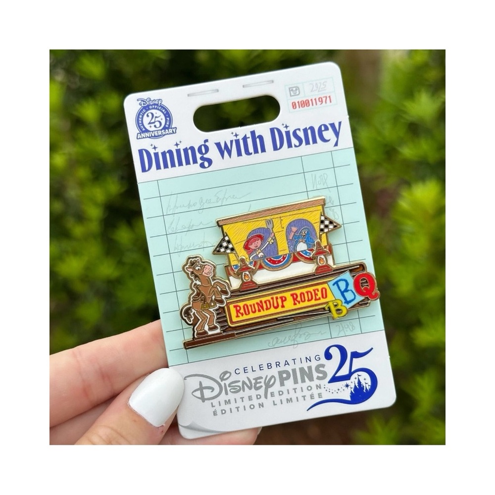 2025 Dining With Disney Roundup Rodeo BBQ Limited Edition Pin